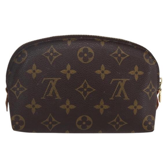 LOUIS VUITTON Monogram Pochette Cosmetic PM Cosmetic Pouch M47515 LV Auth BA8070 - Picture 2 of 16